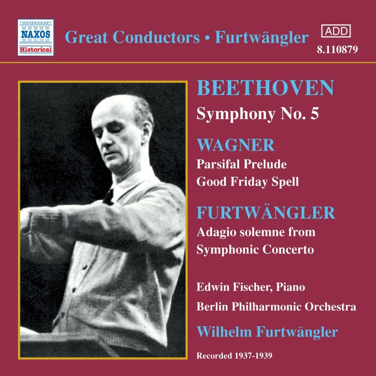 Sinfonie 5/+ - Wilhelm Furtwängler  Bp. (CD)