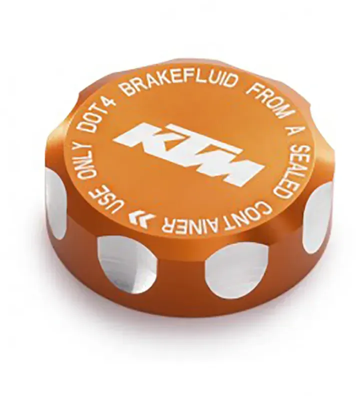 Ktm 61313962000 Abdeckung Für Den Bremsflüssigkeitsbehälter Hinten - Orange - One Size