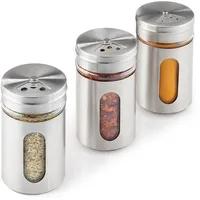 Metaltex Gewürzstreuer, 100ml, 3-teilig, Ø5x8cm