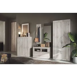 INOSIGN Basic Garderoben-Set 91 x 0,0 x 187 cm weiß