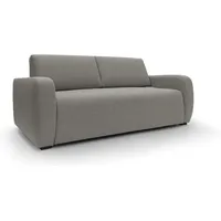 Duna Schlafsofa mit 20 cm Matratze aus wasserfestem Stoff T03 195 cm (mat. 140x197) taupe