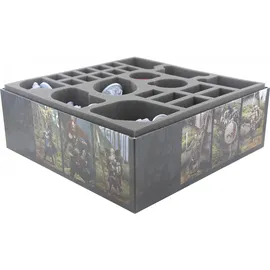 FELDHERR Schaumstoff-Set kompatibel mit Blood Rage, Brettspielbox