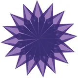 Faltblätter Transparentpapier, 14 x 14 cm, 42g/qm, 100 Blatt (Violett)