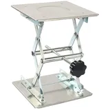 FreeTec Hubtisch Plattformen Edelstahl Labor Hebeplattform 200 x200 x280mm für Labor Laborhebebühne Lab Jack Labor Hebebühne