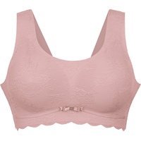 Anita (Since 1886 Bralette Essentials Lace Bustier, bügellos, mit Schale, florale Spitze rosa S