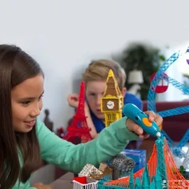 3DOODLER Filament Start+ 250 neonrot neonorange neongruen neongelb neonpink/ Neon Kompostierbarer Kunststoff Fluoreszierendes Grün, pink, gelb