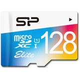 Silicon Power microSDXC Elite Colorful 128GB Class 10 UHS-I + SD-Adapter