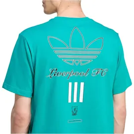 adidas Liverpool FC Terrace Icons T-Shirt - Sea Green S