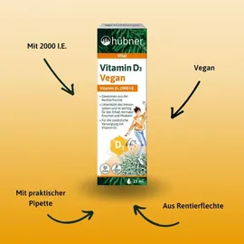 Hübner Vitamin D3 Vegan Tropfen 15 ml