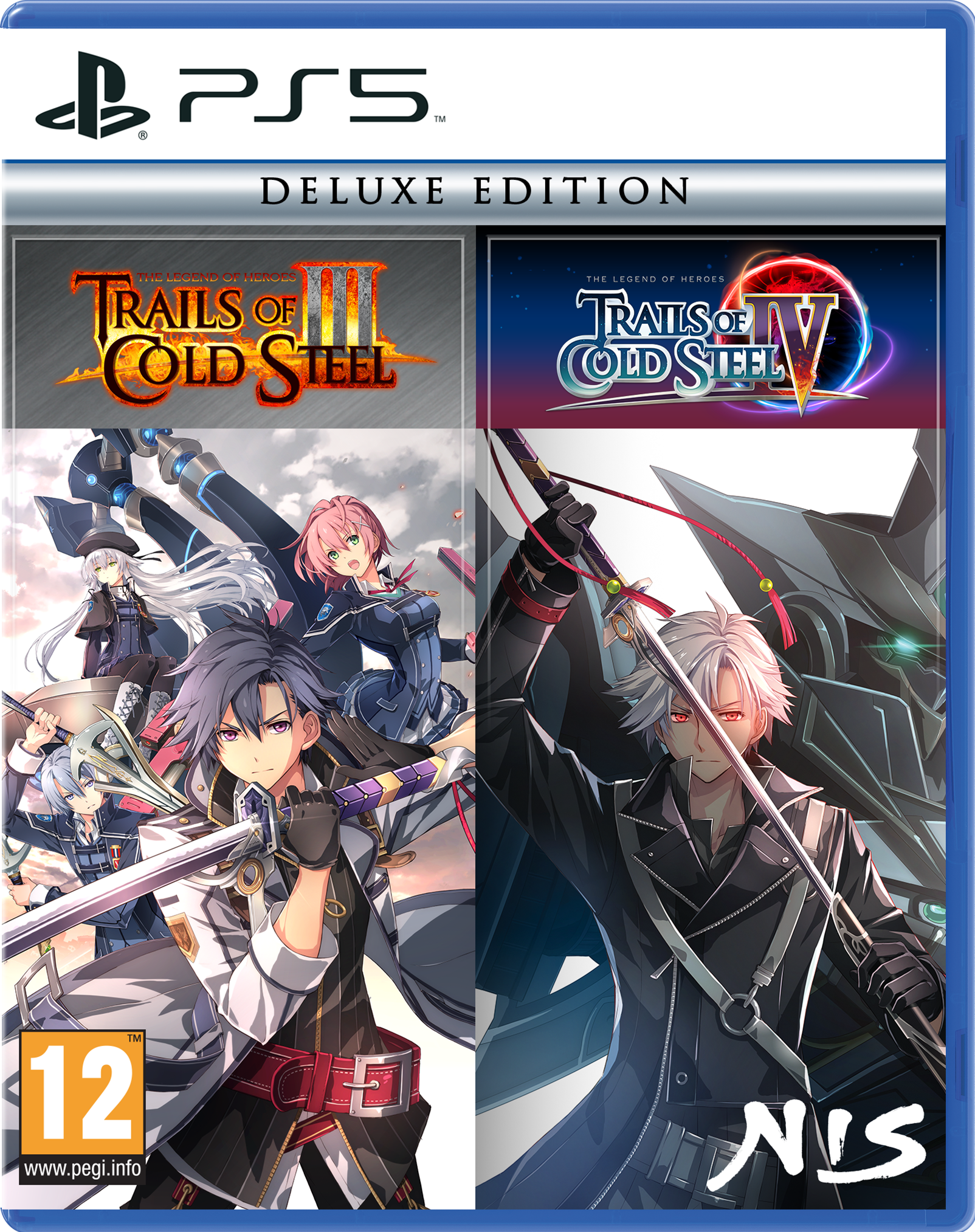 NIS, The Legend of Heroes: Trails of Cold Steel III / The Legend of Heroes: Trails of Cold Steel IV Delux