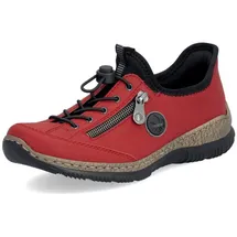 Rieker Komfort Slipper Damen Rot 38