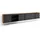 SKRAUT HOME Lowboard 309x50x35 cm Schwarz/Eiche Holzwerkstoff