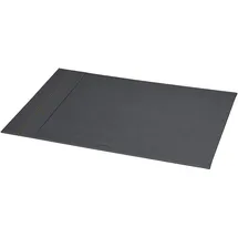 Rhodia 194478C - Schreibunterlage Rhodiarama 60x40 cm, fest, Kunstleder, ideal für Home Office, 1 Stück, Titanium