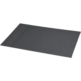 Rhodia 194478C - Schreibunterlage Rhodiarama 60x40 cm, fest, Kunstleder, ideal für Home Office, 1 Stück, Titanium