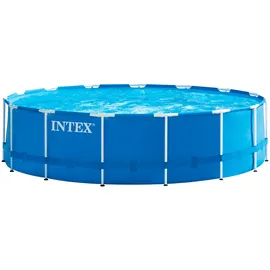 Intex Metal Frame Pool Set 457 x 122 cm inkl. Filterpumpe