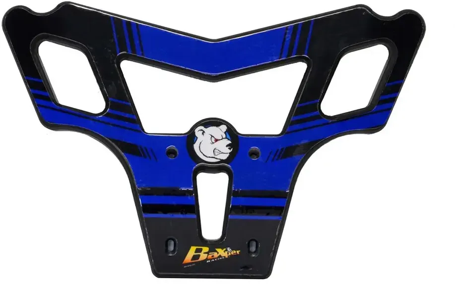 Axp Yamaha Yfz 450 R 09-23/yfz 450 Rse Special Edition 09-23 Vorderer Stoßfänger - Black / Blue - One Size