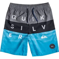 QUIKSILVER Kinder Schwimmshorts Word Block 15, IRON GATE, 140