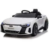 TPFLiving Elektro-Kinderauto Audi RS e-tron GT weiß