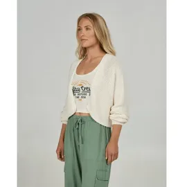 Salty Crew Navigator Strickjacke Off White L