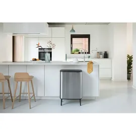 Brabantia Bo Touch Bin Hi 60 l Matt Steel