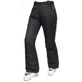 Trespass Damen Lohan Wasserdichte Skihose Mit Seitenbel ftung, Schwarz, L EU