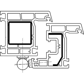 Simonswerk Renovierband K 3174 WF STA topzink 2-tlg.Rollenlänge 57mm SIMONSWERK