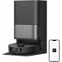 DREAME Saugroboter "mit Wischfunktion L40 Ultra AE", schwarz, B:34,93cm H:59cm T:45,73cm, Saugroboter, 19.000Pa Saugkraft, Moppreinigung, KI-gestützte Hinderniserkennung