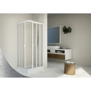 Forte Vela Eckdusche 80 x 80 cm variabel