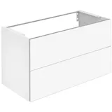 Keuco Waschtischunterschrank X-Line D w m, Gl w k, 100x60,5x49cm, 2 Ausz.