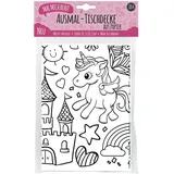 Jeka Papier Und Spielwaren Mal Mich Bunt Ausmal-Tischdecke Papier Fantasiewelt