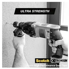 Scotch ExtremiumTM Ultra Strength Gewebeband schwarz 48,0 mm x 25,0 m 1 Rolle