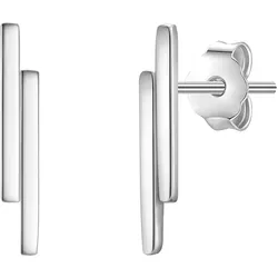 Glanzstücke München Ohrstecker Sterling Silber in Silber Ohrringe   Damen 