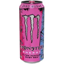 Monster Energy Ultra Fantasy Ruby Red Zero Sugar 473ml