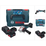 Bosch GWS 18V-10 SC Akku Winkelschleifer 18 V 125 mm Brushless + 2x ProCORE Akku 8,0 Ah + Ladegerät + L-Boxx