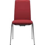 Stressless® Polsterstuhl Laurel, Low Back, Größe M, mit Beinen aus Stahl in Chrom glänzend grau