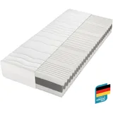 Beco »Matratze Gigant Trio KS, Luxusmatratzenhöhe, in diversen Größen«, 30 cm hoch, Raumgewicht: 35 kg/m3, (1 St.), Boxspringfeeling durch Luxushöhe! weiß