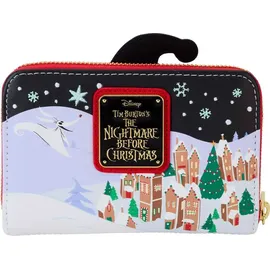 Loungefly The Nightmare Before Christmas - Reise nach Weihnachten Stadt Brieftasche