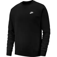 Nike Sportswear Club Fleece Crew Sweatshirt Herren black/white L