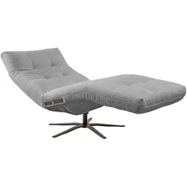 KAWOLA Relaxliege LETICIA Polyester 0 x 0 x 0 cm grau mit Akku