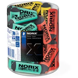 Staedtler NORIX Radierer 30er Set - Ergonomischer TPE Radiergummi im SMART DESIGN - PVC freier Radierer mit geringer Krümelbildung - Stylischer schwarzer Radierstift in 3 Farben