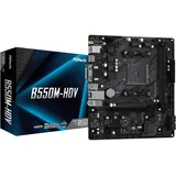 ASRock B550M-HDV Micro ATX Mainboard Sockel AM4 mit AMD B550 Chipsatz