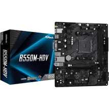 ASRock B550M-HDV Micro ATX Mainboard Sockel AM4 mit AMD B550 Chipsatz