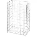 Fripa Abfallkorb 60 l Metall weiß