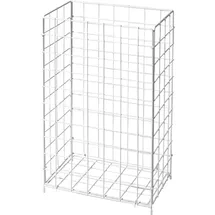 Fripa Abfallkorb 60 l Metall weiß