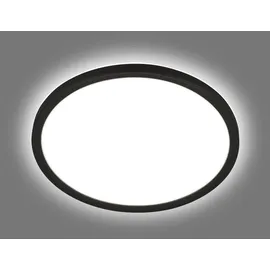 Briloner LED Panel 29,3 cm 18W schwarz