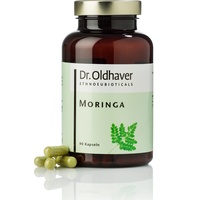 Dr. Oldhaver Moringa Kapseln (90 Kapseln) Oleifera Blatt Pulver - Hochdosiert | Vegan, Glutenfrei, Lactosefrei