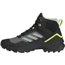 Adidas Terrex Swift R3 Mid GTX Herren Core Black / Wonder Silver / Lucid Lemon 42 2/3