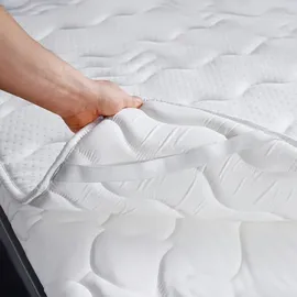sleezzz Basic Komfortschaumtopper 120 x 200 cm Weiß