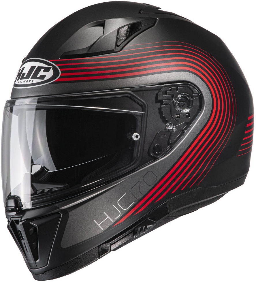 HJC i70 Surf Helm, zwart-rood, XL