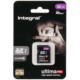 Integral SDHC UltimaPro 32GB Class 10 80MB/s UHS-I